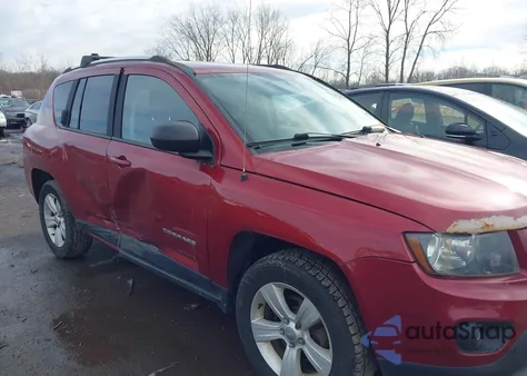 2014 Jeep Compass Sport from USA, damaged, VIN 1C4NJDBB2ED828334